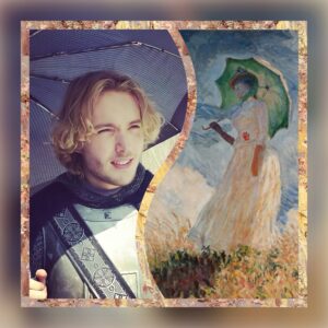 Toby Regbo: analogia
TOBY REGBO
"Reign" (Francis sul set)
Claude Monet (Donna...)