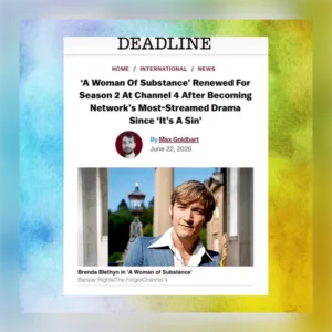 Toby Regbo: estate 2026
TOBY REGBO
"A Woman of Substance"
Jim Fairley